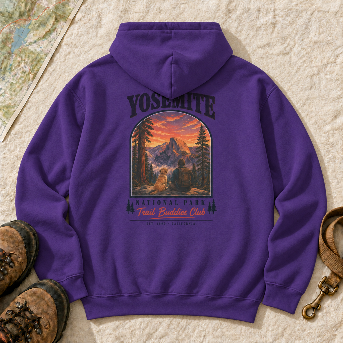 Yosemite Trail Buddies Club Hoodie | Buddy Outfitters