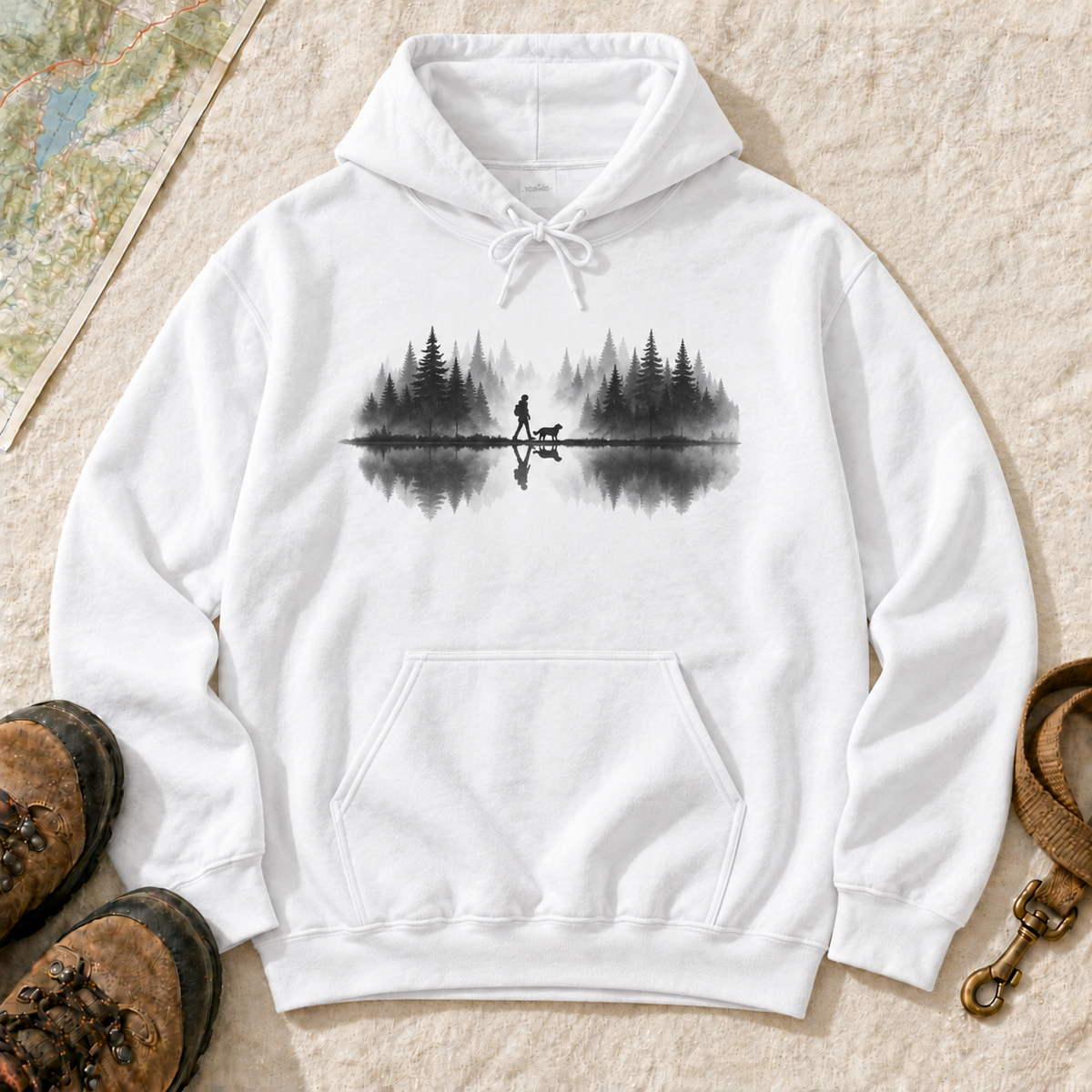 Lakeside Dog Walk Hoodie | Buddy Outfitters