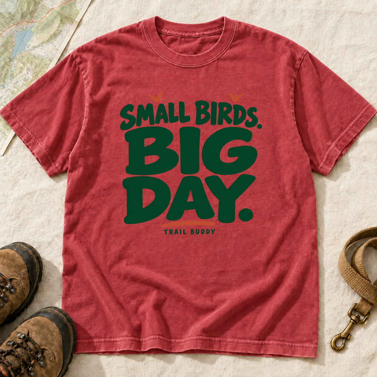 Small Birds Big Day Birding T-Shirt | Buddy Outfitters
