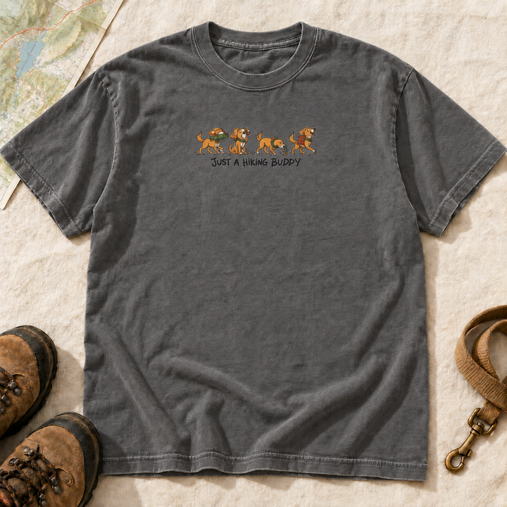 Just a Hiking Buddy Dog Graphic T-Shirt | Buddy Outfitters