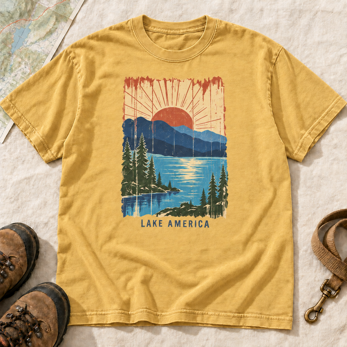 Lake America Scenic Outdoors T-Shirt | Buddy Outfitters