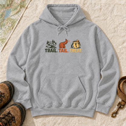Trail, Tail & Treat Dog Hiking Hoodie | Buddy Outfitters