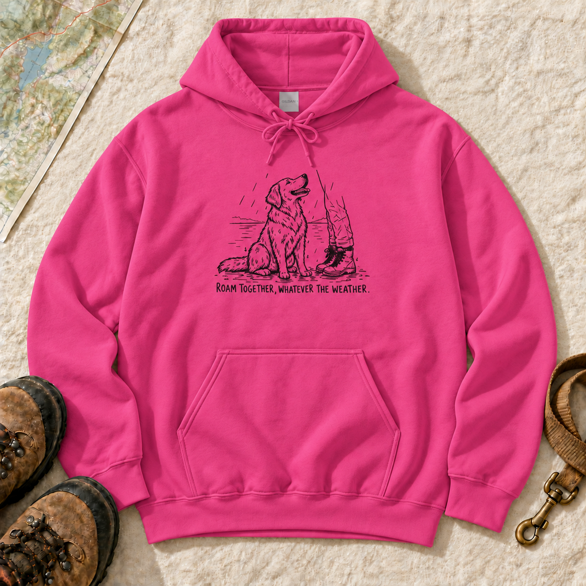Roam Together Dog Walking Hoodie | Buddy Outfitters