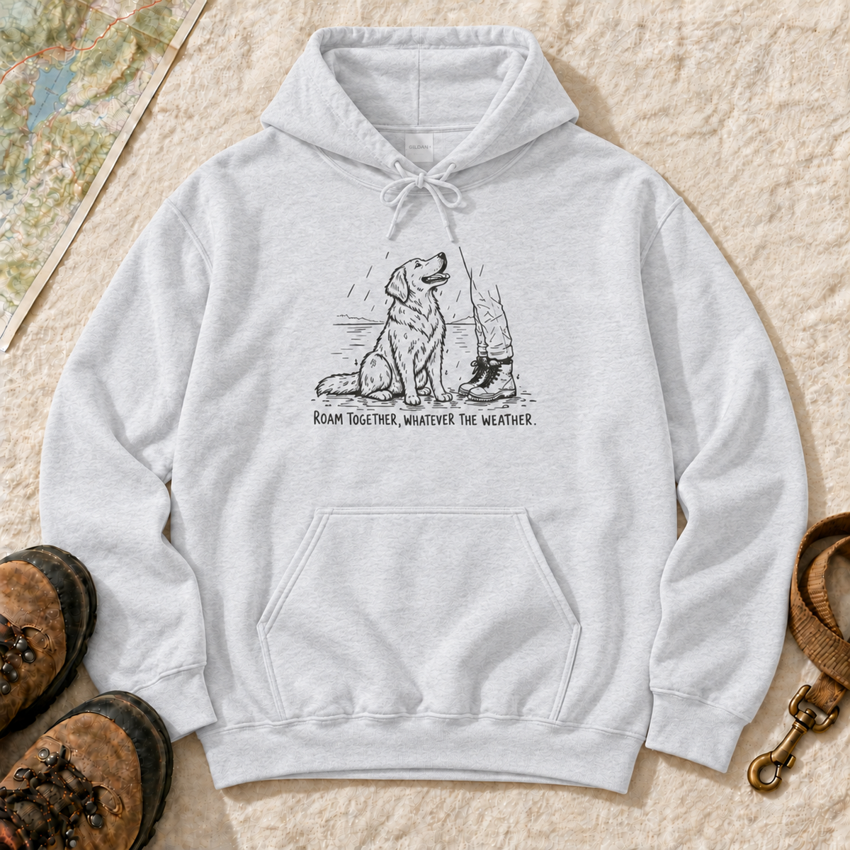 Roam Together Dog Walking Hoodie | Buddy Outfitters