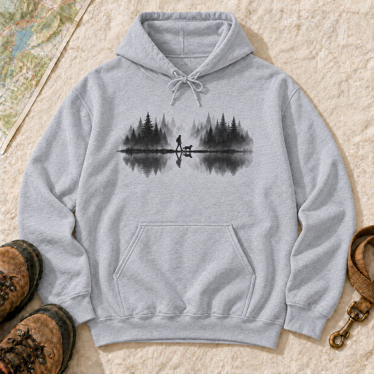 Lakeside Dog Walk Hoodie | Buddy Outfitters