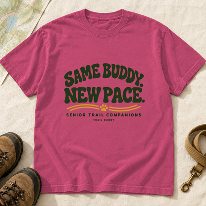 Same Buddy New Pace Senior Dog Hiking T-Shirt | Buddy Outfitters