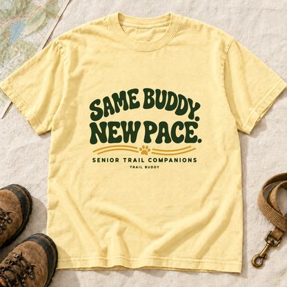 Same Buddy New Pace Senior Dog Hiking T-Shirt | Buddy Outfitters