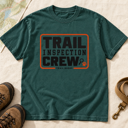 Trail Inspection Crew Dog Hiking T-Shirt | Buddy Outfitters
