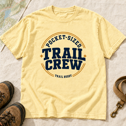 Pocket-Sized Trail Crew Dog Hiking T-Shirt | Buddy Outfitters