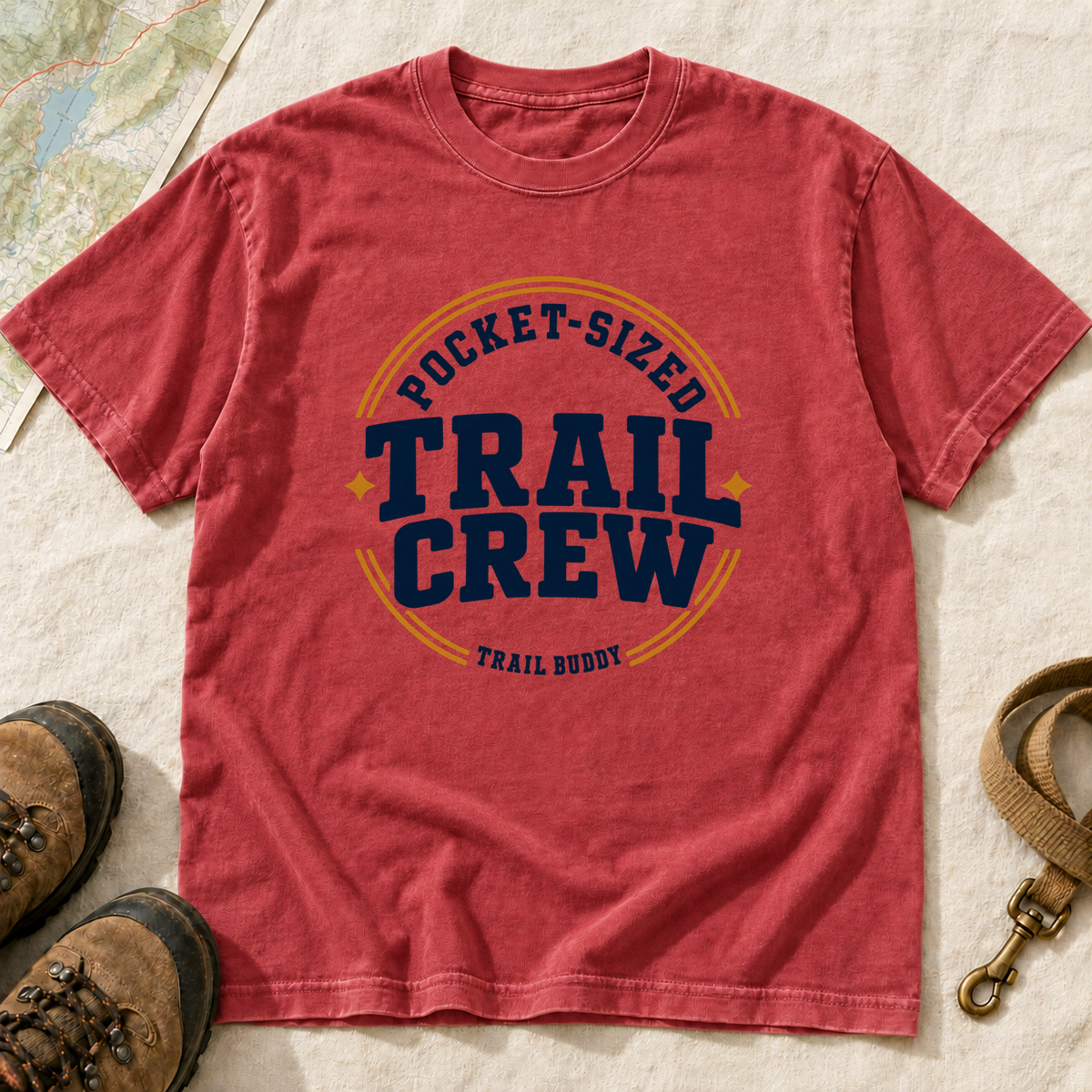 Pocket-Sized Trail Crew Dog Hiking T-Shirt | Buddy Outfitters
