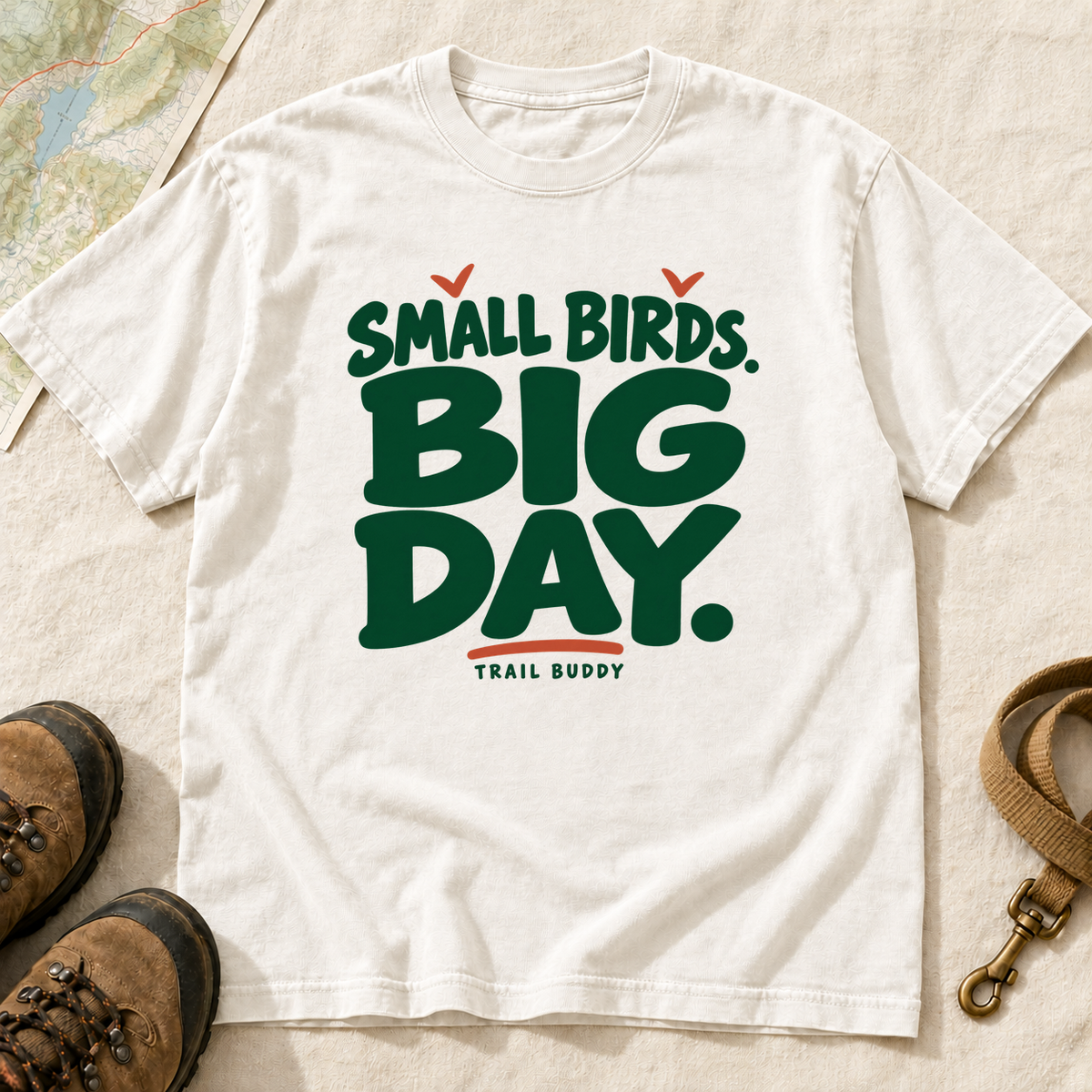 Small Birds Big Day Birding T-Shirt | Buddy Outfitters