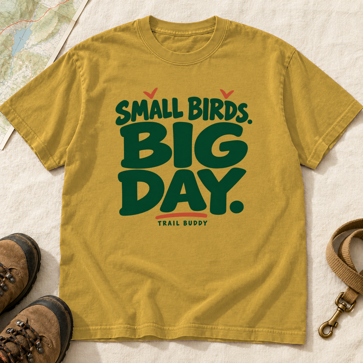 Small Birds Big Day Birding T-Shirt | Buddy Outfitters