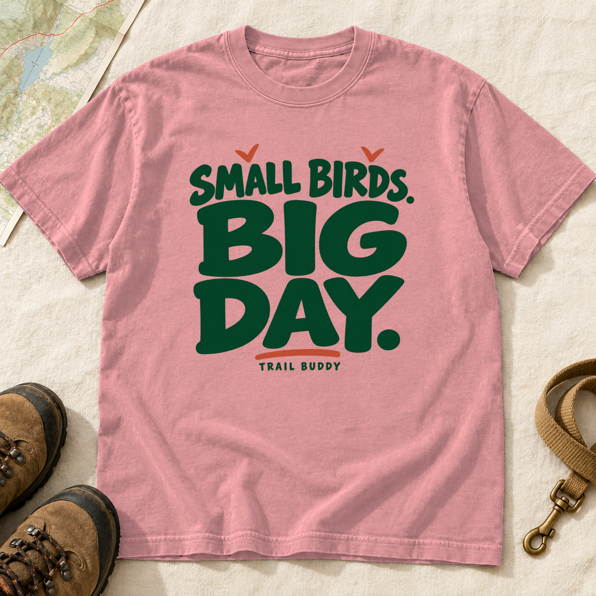 Small Birds Big Day Birding T-Shirt | Buddy Outfitters