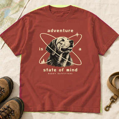Adventure Is A State Of Mind Labrador – Chili front mockup