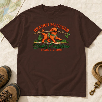 Branch Manager Dog Hiking – Espresso front mockup