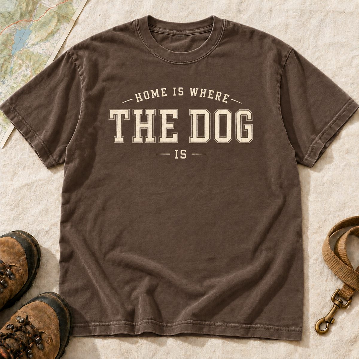 Home Is Where the Dog Is T-Shirt | Buddy Outfitters