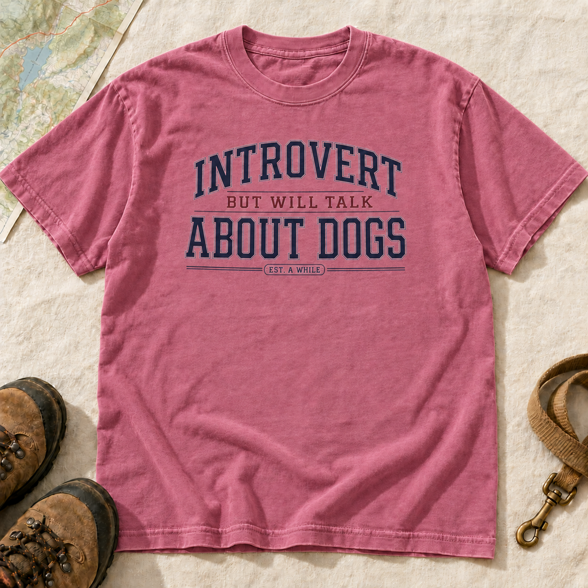 Introvert But Will Talk About Dogs T-Shirt | Buddy Outfitters