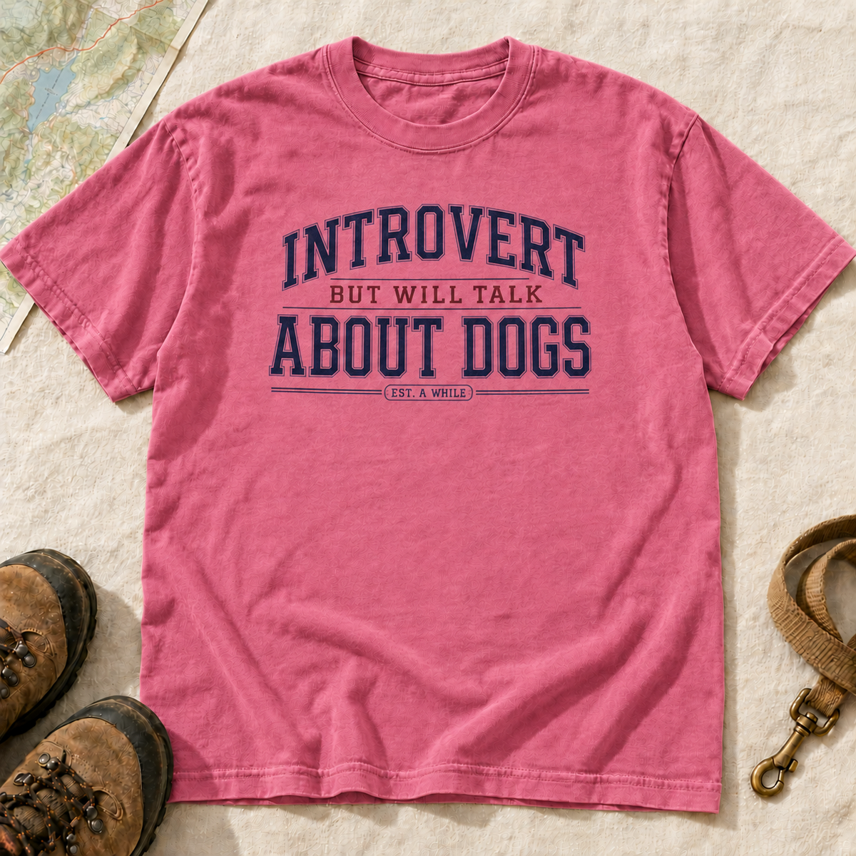Introvert But Will Talk About Dogs T-Shirt | Buddy Outfitters
