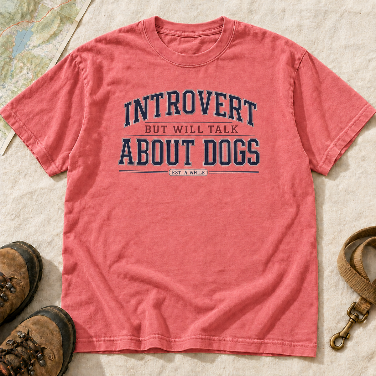 Introvert But Will Talk About Dogs T-Shirt | Buddy Outfitters