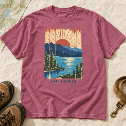 Lake America Scenic Outdoors T-Shirt | Buddy Outfitters