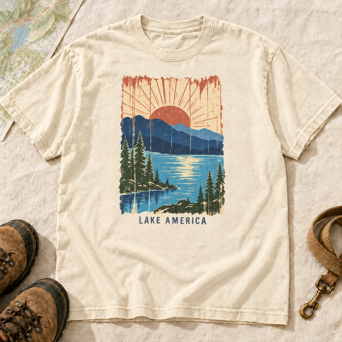 Lake America Scenic Outdoors T-Shirt | Buddy Outfitters