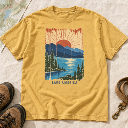 Lake America Scenic Outdoors T-Shirt | Buddy Outfitters