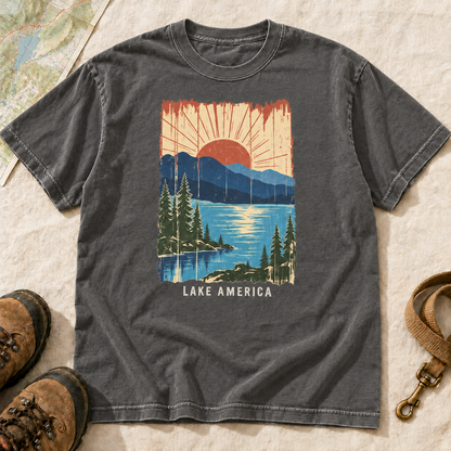 Lake America Scenic Outdoors T-Shirt | Buddy Outfitters
